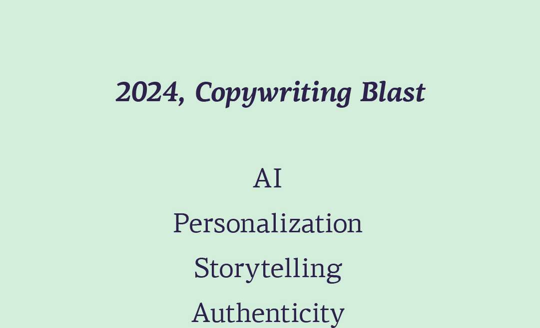 Copywriting: Αυτά είναι τα Trends για το 2024
